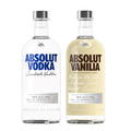 Imagem da oferta Kit Absolut Regular 750ml + Absolut Vanilia 750ml