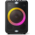 Imagem da oferta Party Speaker Philips bluetooth com luzes de led bluetooth usb auxiliar entradas para microfone e guitarra e energia par