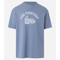 Imagem da oferta Camiseta Relaxed com Estampa Foo Fighters e Mão de Esqueleto com Café