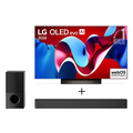 Imagem da oferta Combo Smart TV LG OLED evo 4K C4 55'' 2024 + Soundbar SNH5 | LG BR