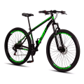 Imagem da oferta Bicicleta Aro 29 Aço Carbono Ksvj Freios Disco Suspensão 21v