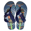 Imagem da oferta Chinelo Infantil Grendene Deck City Masculino - Azul+Verde