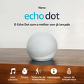 Imagem da oferta Assistente virtual SmartSpeaker Echo Dot 5ª Geração B09B8VGCR8 com Alexa Amazon Bivolt