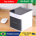 Imagem da oferta Mini Ar Condicionado Portátil Dafushop 3 Velocidades Luz LED