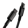 Imagem da oferta Cabo USB-C Baseus 100 W PD 5A carregamento rápido USB C para USB C 4.0