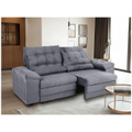 Imagem da oferta Sofá 3 Lugares Retrátil Reclinável Suede Phormatta Colômbia SMP