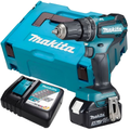 Imagem da oferta Parafusadeira e Furadeira de Impacto com Bateria 18 Volts Bivolt - DHP485RF1J - MAKITA -