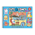 Imagem da oferta Cute & Comfy Super Extra Edição 04 - Livro de Colorir Adulto - Capa Dura Holográfica