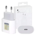 Imagem da oferta Carregador Fonte Apple iPad iPhone 12 13 14 15 16Turbo Usb-c 20w Original