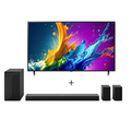 Imagem da oferta Combo Smart TV LG QNED AI 4K QNED80 55 polegadas 2024 + Soundbar LG S70TR | LG BR