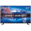 Imagem da oferta Smart TV 43" Aiwa Full HD AWS-TV-43-BL-02-A Android Comando de Voz Dolby Audio HDR10 Borda Ultrafina