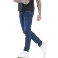 Imagem da oferta Calça Jeans Masculina Super Skinny Street Premium Azul