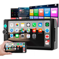 Imagem da oferta Dvd Automotivo 2 Din Central Multimidia Mp5 Bluetooth Usb Sd Tela 7 Hd Espelhamento