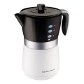 Imagem da oferta Cafeteira Hamilton Beach 43700 semi automática preta e branca de filtro 220V