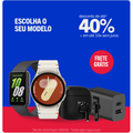 Imagem da oferta Seleção de Smartwatch e Fone de Ouvido com até 40% de desconto na Casas Bahia