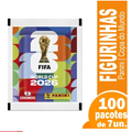 Imagem da oferta PRÉ VENDA Figurinhas Panini da Copa do Mundo 2026 - 100 Envelopes com 7 Figurinhas Display
