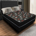 Imagem da oferta Cama Box casal ortopédica 138x188x38 Conjugada - Preto