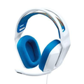 Imagem da oferta Headset Gamer Logitech G335 3.5mm para PC/PlayStation/Xbox/Switch/Mobile Driver 40mm Arco Ajustável Branco - 981-001017