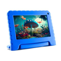 Imagem da oferta Tablet Kid Pad 7'' Quad Core 64GB 4GB RAM Android 13 Azul Multi - NB410