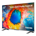 Imagem da oferta Smart Tv Qled 55 4k Toshiba 55c450ns Google Tv - Tb035m