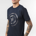 Imagem da oferta Camiseta masculina regular Capitão América Azul | Marvel