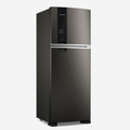 Imagem da oferta Geladeira  Eclipse Collection Frost Free Duplex A+++ 463 Litros Cor Black Inox Fresh Box e Cold Room - BRM55FE