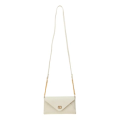 Imagem da oferta Bolsa Anacapri Crossbody Feminina Couro Dourado Primavera Acambamento Dos Ferragens Níquel Cor Branco Desenho Do Tecido