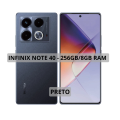 Imagem da oferta Infinix Note 40 5G Câmera 108MP 256GB/8GB RAM,Tela AMOLED Bateria 5000 mAh Processador Dimensity 7020 5G