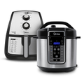 Imagem da oferta Kit Air fryer 4L Inox + Panela de Pressão 6L MasterSteam -  - Loja Online Oficial | Compre direto da Fábrica
