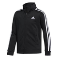 Imagem da oferta adidas Jaqueta de tricô icônica com zíper frontal para meninos Plus Size Adi preto XG