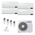 Imagem da oferta Ar Condicionado Multi Split Samsung para 4 Ambientes WindFree Inverter (4x 9.000 BTU) Quente e Frio + Wi-Fi- AJ080AXJ4KH/AZ