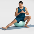 Imagem da oferta Bola de Pilates Oxer com Bomba de Enchimento Ginástica 55cm