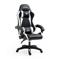 Imagem da oferta Cadeira Gamer KBM! GAMING CG200 Preto e Branco - Pistão Classe 3 Almofadas cabeça e lombar - KGCG200PTBR