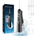 Imagem da oferta Oral Irrigator Limpeza de Dentes Sem fio 4 Modos Irrigador Oral 310ML Portátil e Recarregável Cabo USB C IPX7 à Prova