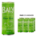 Imagem da oferta Pack com 6 unidades Energético Baly Energy Drink Maçã Verde 250ml