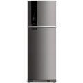 Imagem da oferta Geladeira Frost Free Duplex 375 L Brm45jk Inox Brastemp 127V