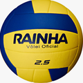 Imagem da oferta Bola De Volêi Rainha 2.5 Quadra E Praia Cor Amarela E Azul