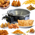 Imagem da oferta Fritadeira Elétrica Tacho de 5 Litros Base em Inox 1500w 110 OU 220v com Termostato
