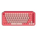 Imagem da oferta Teclado Mecânico Sem Fio Logitech POP Keys Switch Brown Bluetooth Teclas Emoji Personalizáveis USB Rosa Heartbreaker