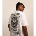 Imagem da oferta Camiseta Comfort em Algodão Estampa Tigre Love Hurts Tam PP