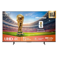 Imagem da oferta Smart TV 75 4K Hisense 75A6NV DLED DTS VirtualX Vidaa U9 - 75A6NV