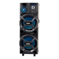 Imagem da oferta Torre Som Usb Bluetooth Amvox Aca1402 Titan Black Woffer10 Cor Preto 110V/220V