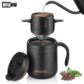 Imagem da oferta Filtro de Café Aço Inoxidável Portátil Gotejamento Suporte de Chá de Café Reutilizável Caneca