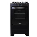 Imagem da oferta Fogão 4 Bocas Preto com Mesa de Vidro e Timer Digital Dako Supreme Black Glass Bivolt