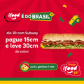 Imagem da oferta Dia 30 = pague pelo de 15cm e leve o de 30cm É o dobro de sub pra encerrar o mês de copa com tudo.