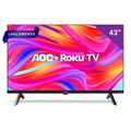 Imagem da oferta Smart TV 43 Full HD DLED AOC 43S5045/78G com sistema operacional Roku processador Quad Core Dolby Audio HDMI e USB