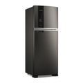 Imagem da oferta Geladeira Brastemp Duplex BRM55FE Frost Free com Painel Click Black e Turbo Freezer 463L Black Inox