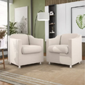 Imagem da oferta Kit 02 Poltronas Suede