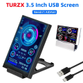 Imagem da oferta Tela Secundária para Computador USB Monitor CPU GPU RAM Display HDD 320x480 AIDA64 W