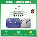 Imagem da oferta Controle Sem Fio 8BitDo Pro 3 Multiplataforma com Joysticks TMR Efeito Hall e Layout Pro